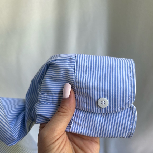 Amina Rubinacci Napoli button down shirt /8 women - Picture 8 of 14